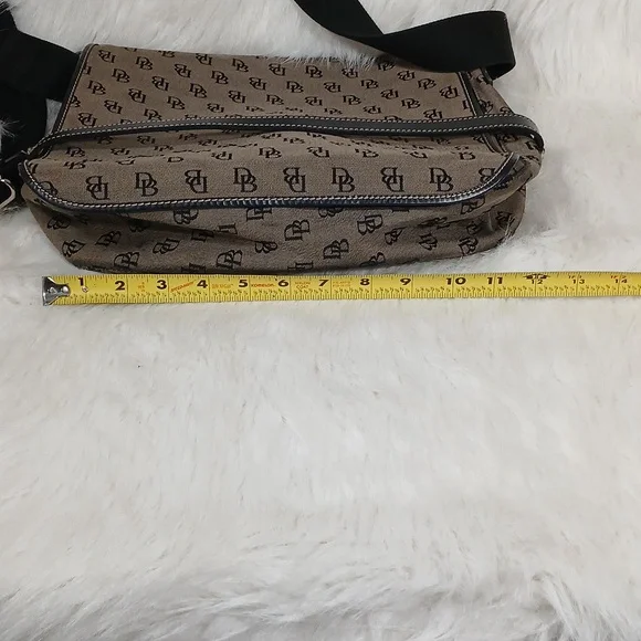 Dooney & Bourke Vintage Canvas Shoulder/ Crossbody Bag